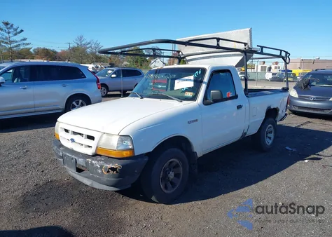 2000 Ford Ranger Xl/Xlt from USA, damaged, VIN 1FTYR10C2YTA88441